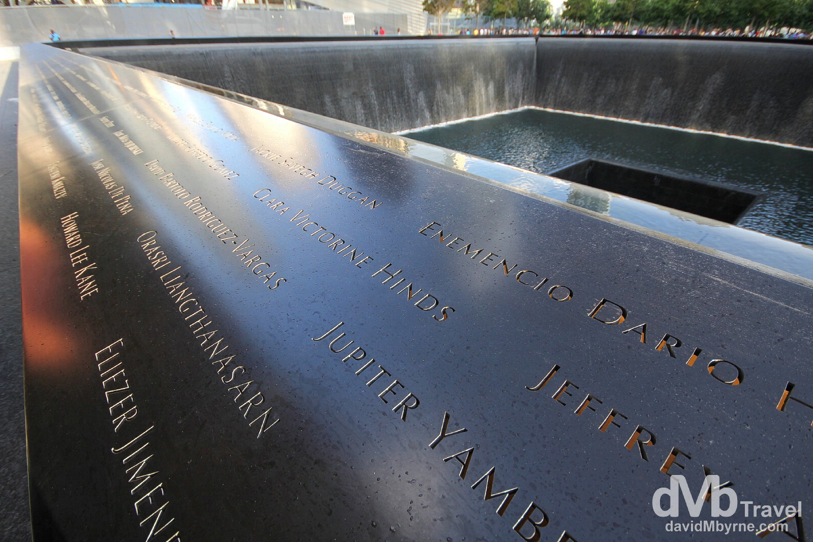 The 9/11 Memorial, lower Manhattan, New York. July 14th 2013. 