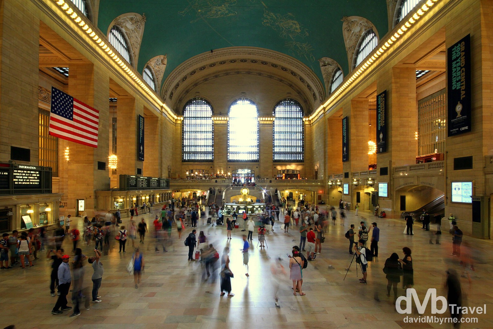 The Main Concourse of Grand Central Station/Terminal, New York City, USA. July 13th 2013.