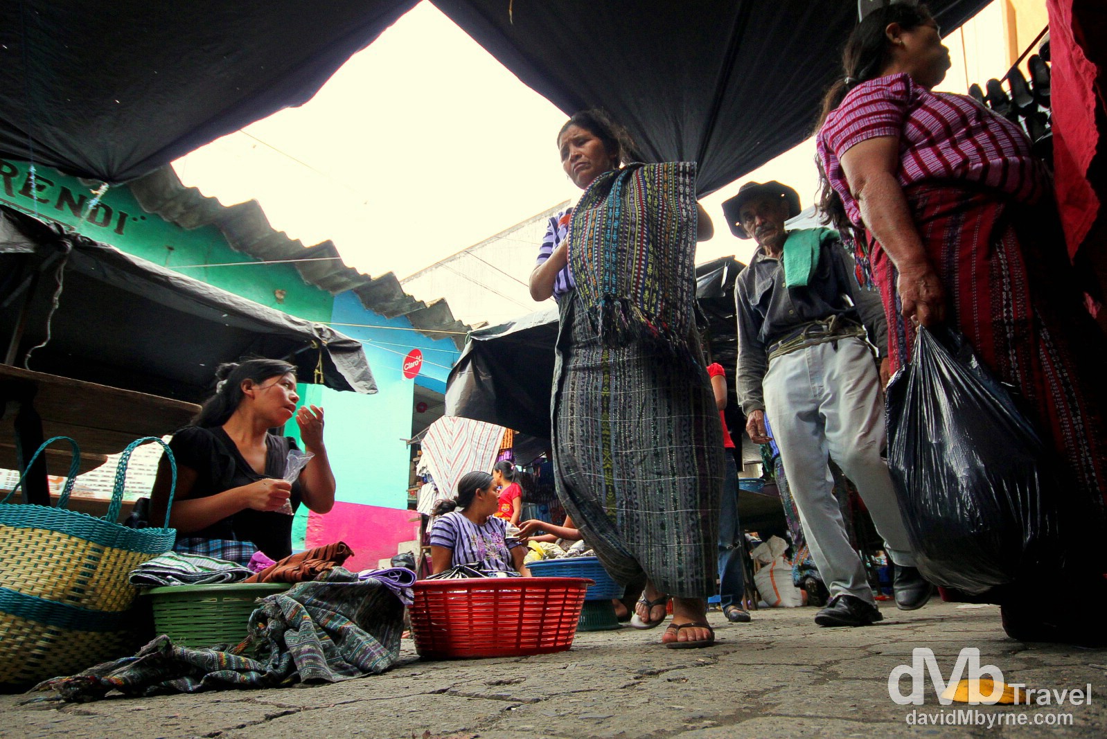 Market day in Santiago Atitlan, Guatemala. May 24th 2013.