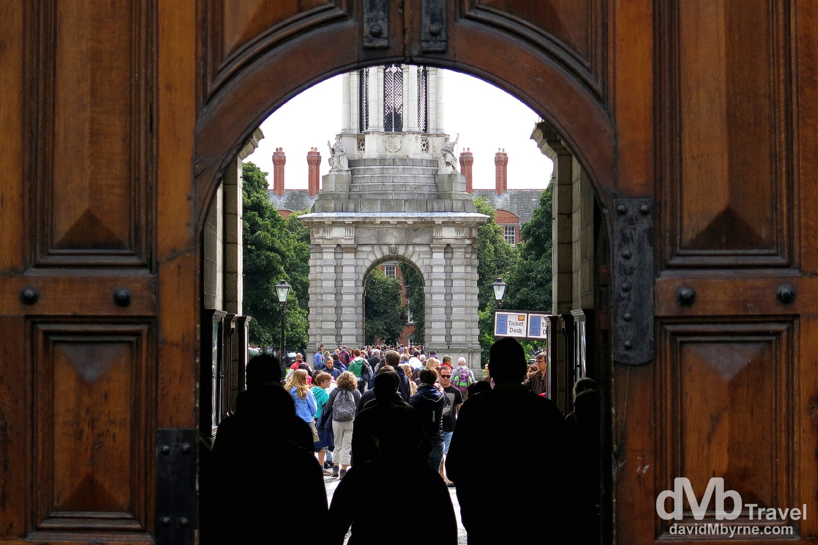 Trinity College, Dublin, Ireland. August 16th 2013. 