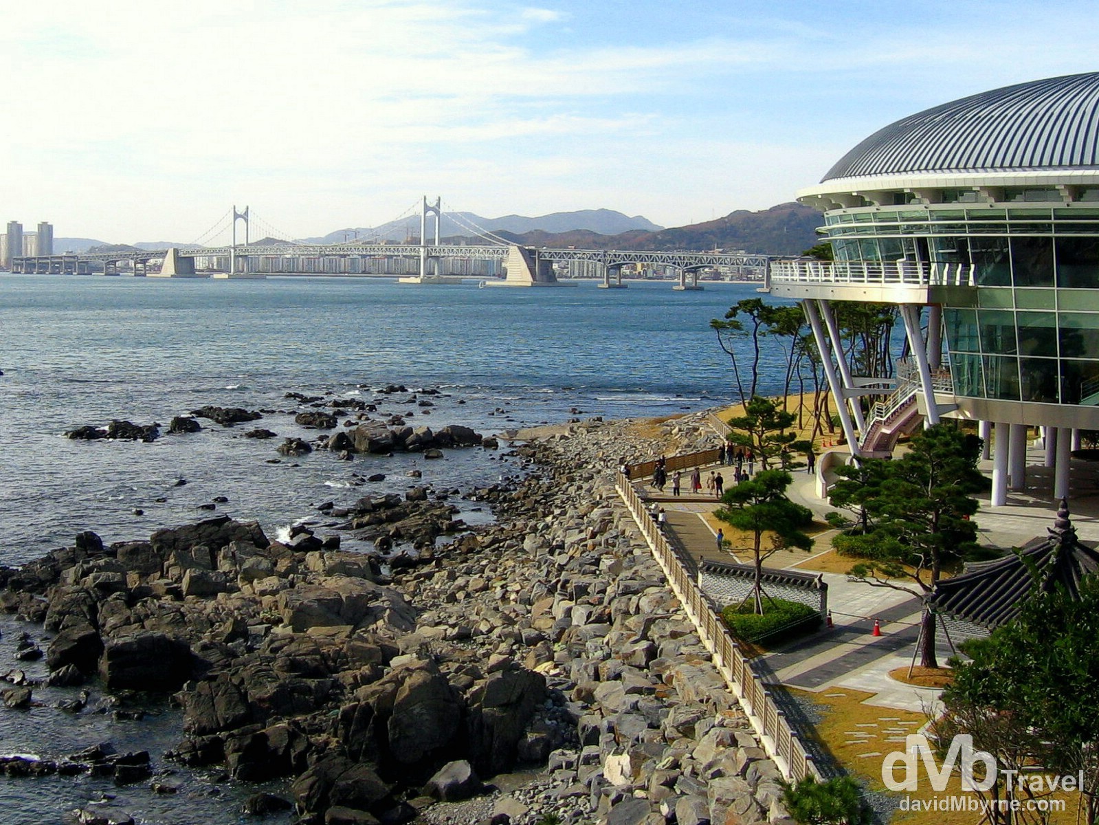 Nurimaru, Dongbaek Island, Busan, South Korea. November 18th, 2007.