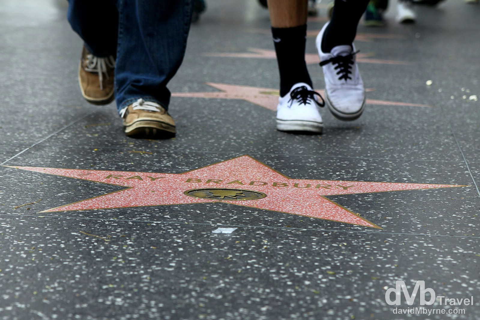 A Star on the Hollywood Walk Of Fame, Hollywood Boulevard, Los Angeles, California, USA. April 4th 2013. 