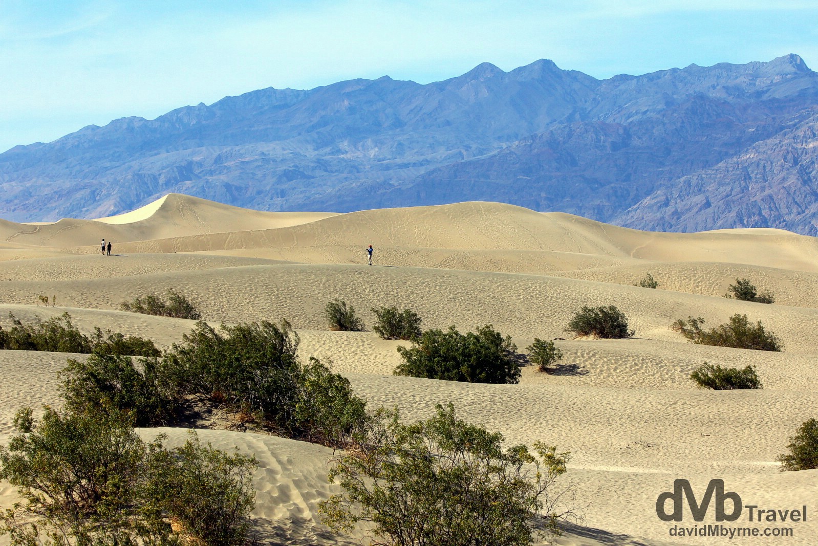 Mesquite Flat Sand Dunes, Death Valley National Park, California, USA. April 3rd 2013.