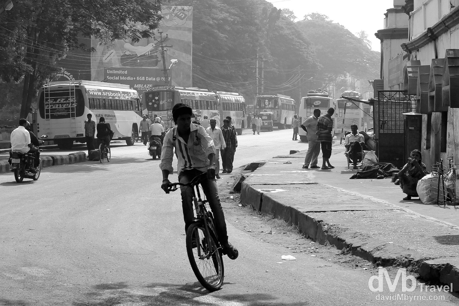 On the streets of Mysore, Karnataka, southern India. September 21st 2012.