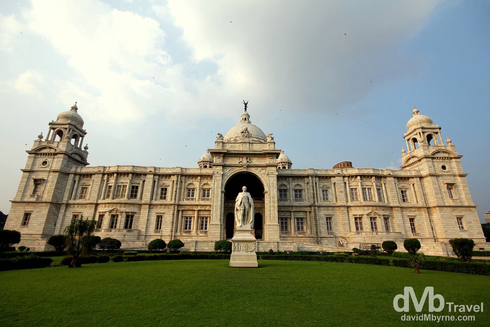The Victoria Memorial, Kolkata (Calcutta), West Bengal, India. October 16th 2012.