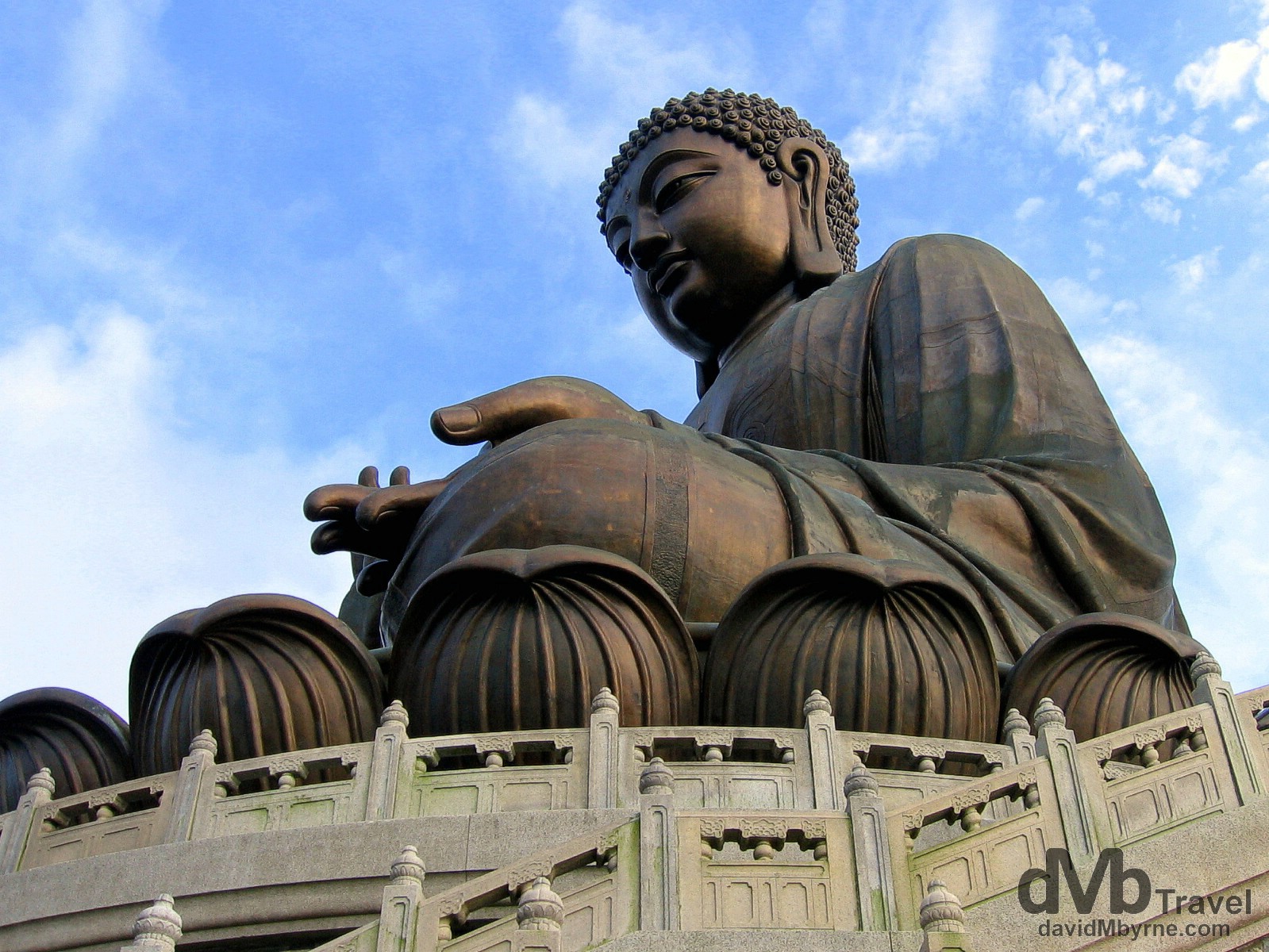 Tian Tan Buddha, Lantau Island, Hong Kong, China. August 27th 2005.