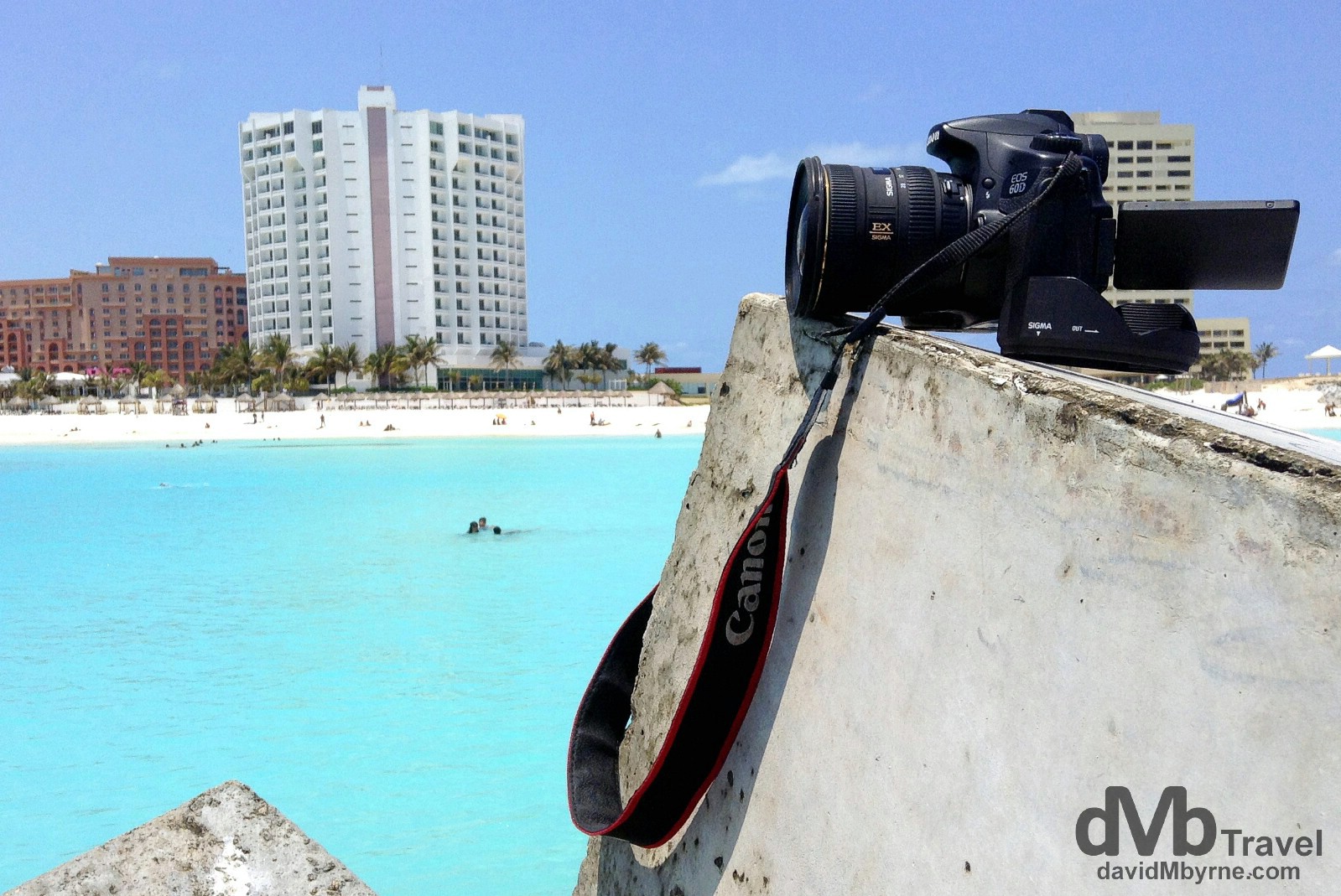 Capturing the action at Punta Cancun, Cancun, Yucatan, Mexico. May 5th 2013. 