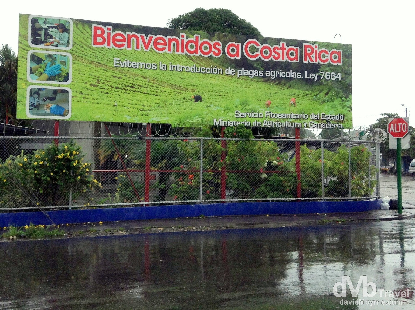 Costa Rica – Panama Border Crossing, Central America