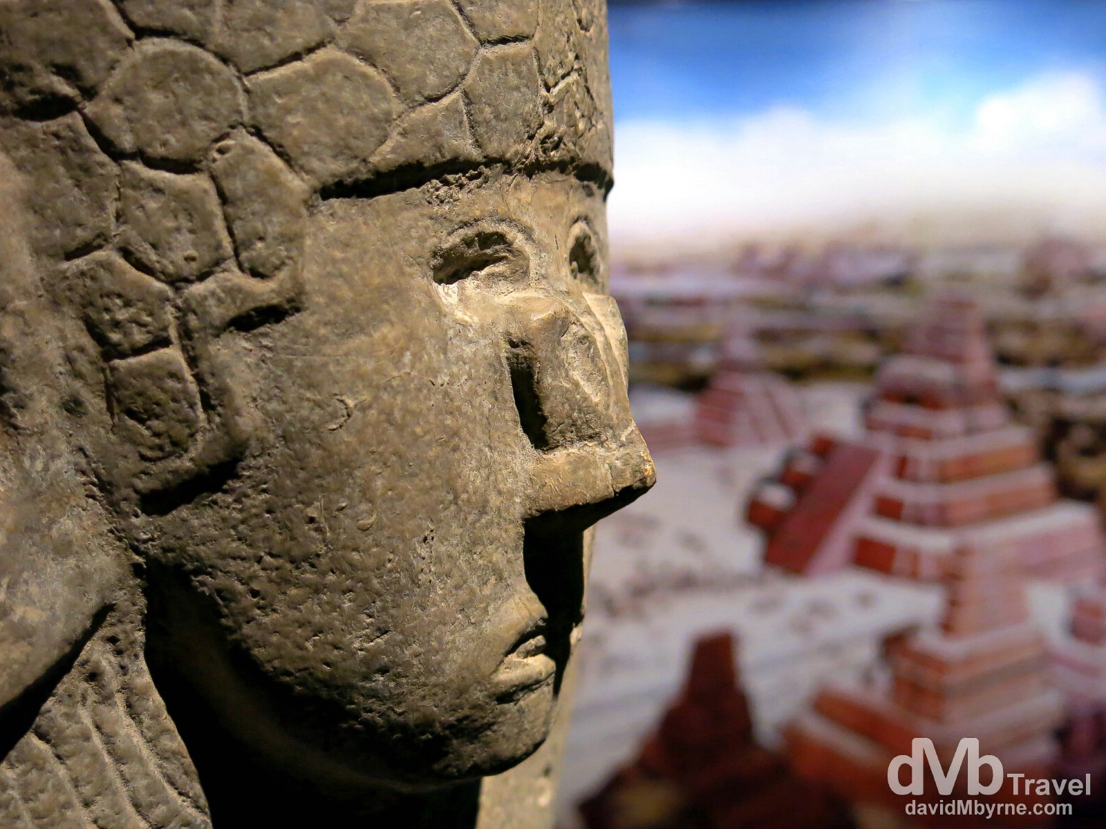 Museo de la Cultra Maya (Mayan Cultural Museum), Chetumal, Yucatan, Mexico. May 9th 2013.