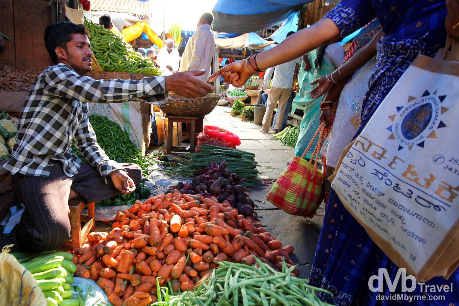 Devaraja Market, Mysore, Karnataka, India. September 21st 2012