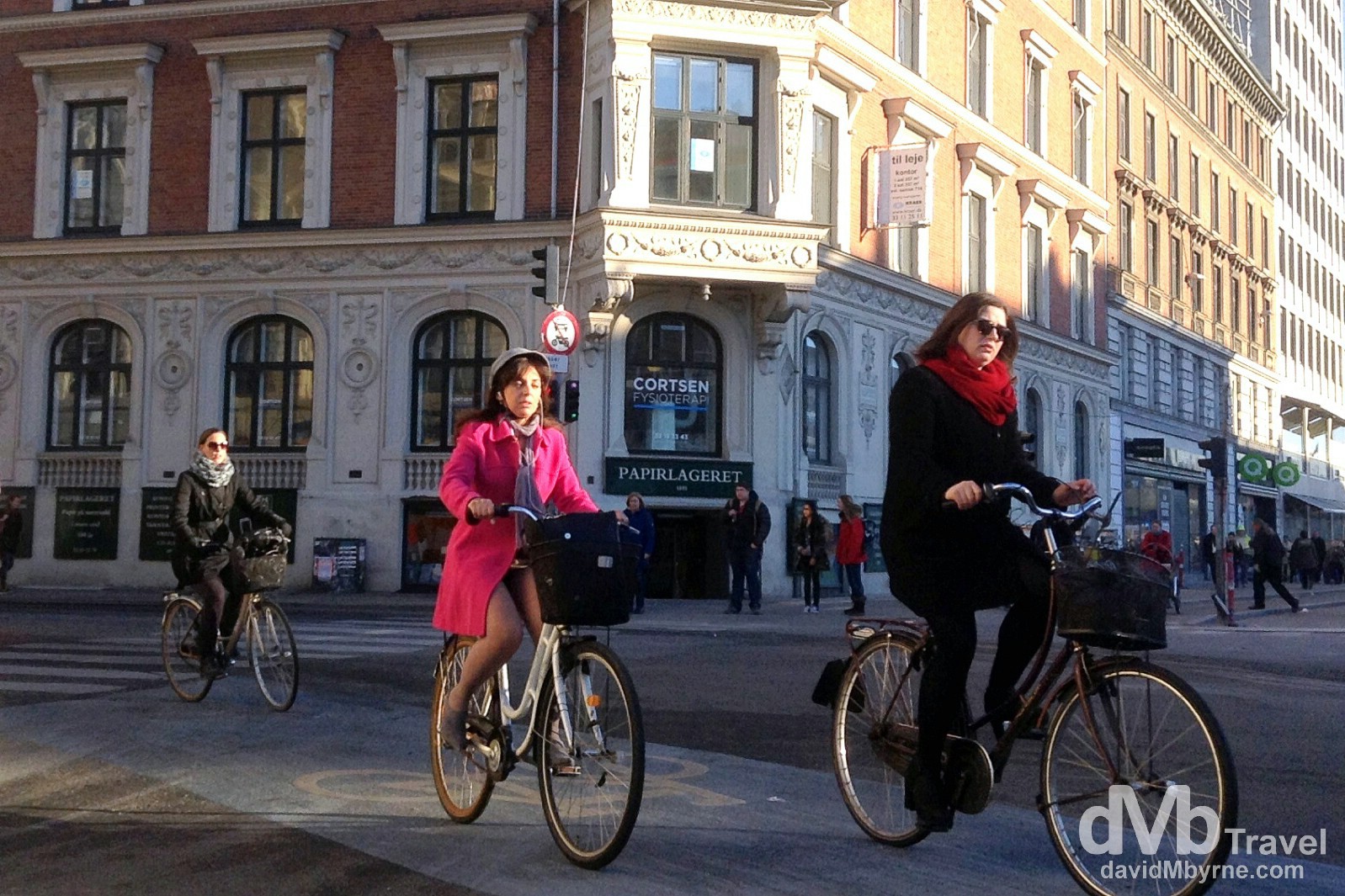 Cycling on the streets of Copenhagen, Denmark. March 13th, 2014 (iPod Touch v5)