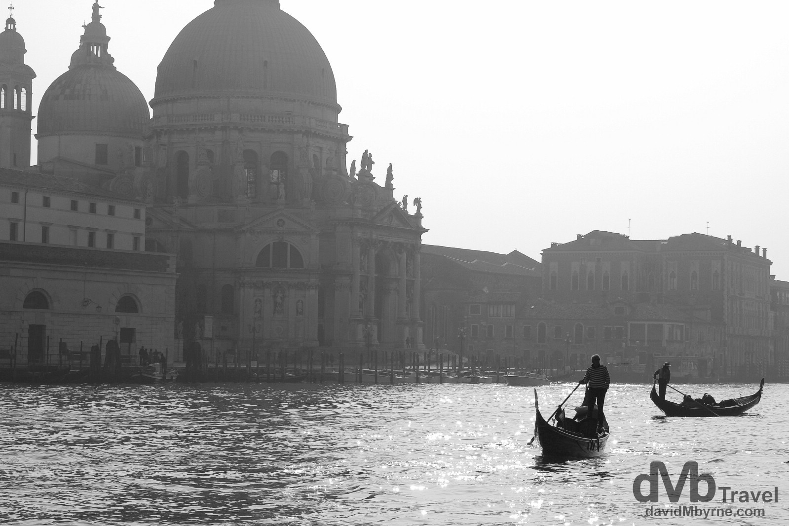 The Grand Canal, Venice, Veneto, Italy. March 18th, 2014.
