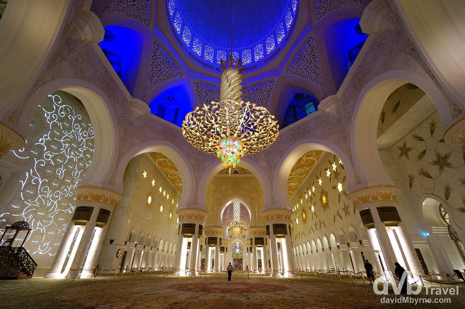 The Main Prayer Hall, Sheikh Zayed Grand Mosque, Abu Dhabi, UAE. April 22nd, 2014.