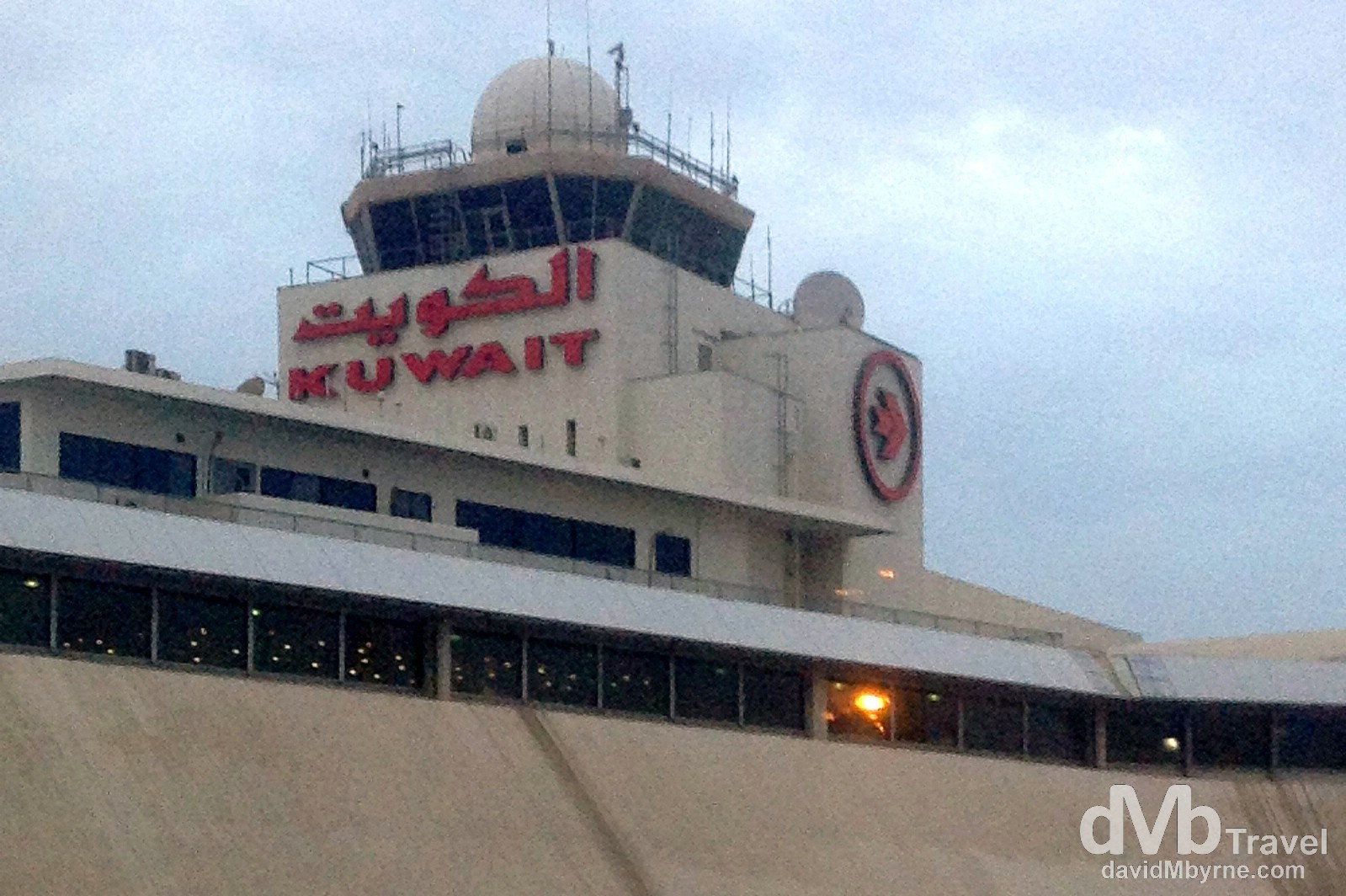 Kuwait Airport en route from Istanbul to Dubai. April 11th, 2014.