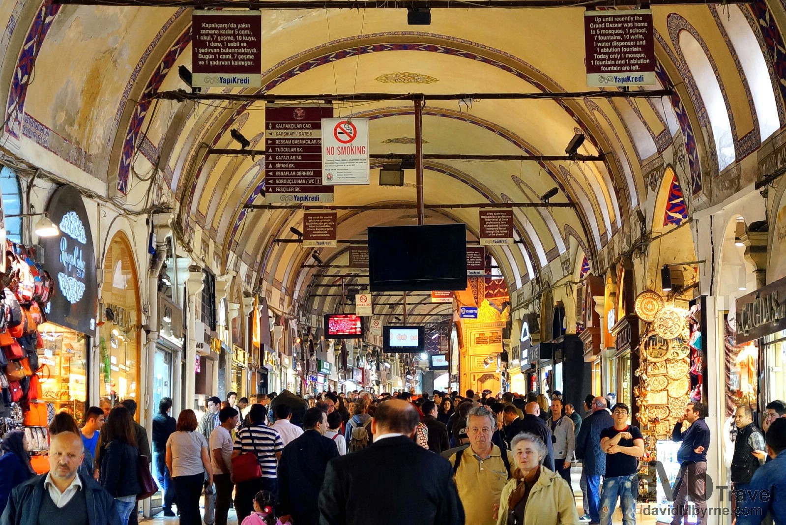 The Grand Bazaar, Istanbul, Turkey. April 10th, 2014.