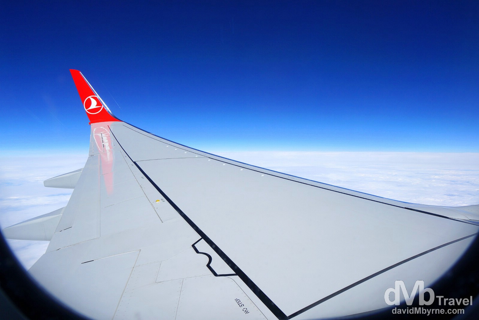 Turkish Airways flight TK1976 en route from Dublin, Ireland, to Istanbul, Turkey. April 9th, 2014.