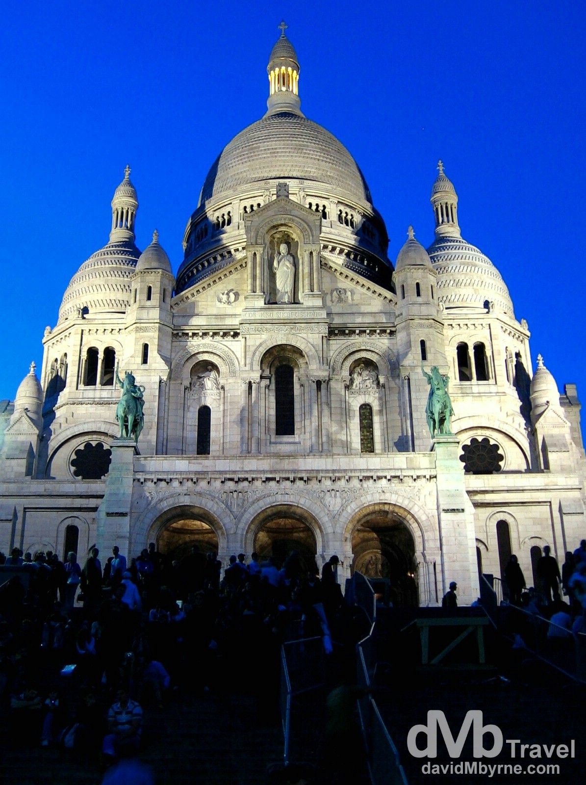 Basilique du Sacre Coeur, Montmartre, Paris, France. August 17th, 2007. 