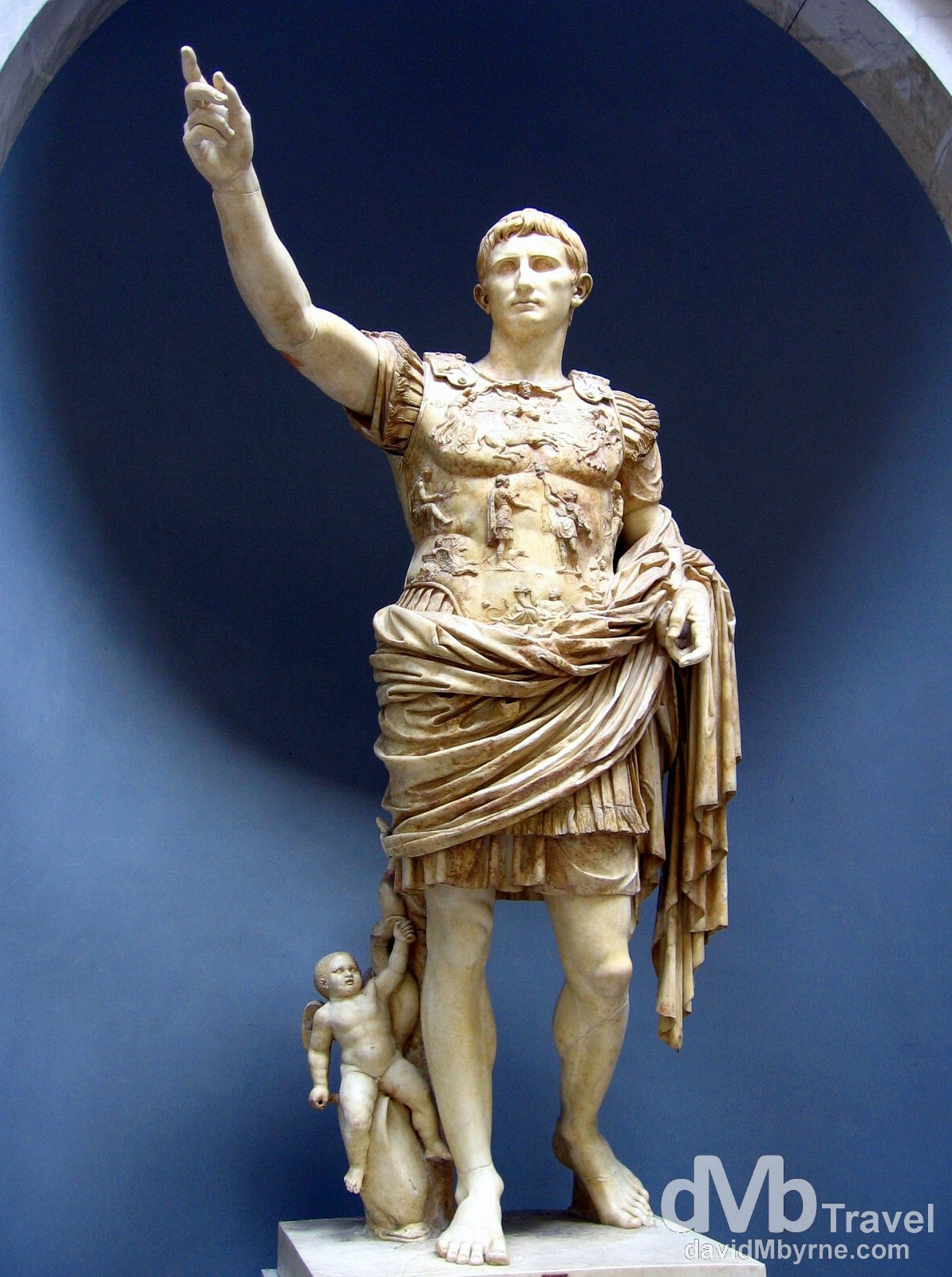 Augustus statue in the Vatican Museums, Vatican City. September 3rd, 2007.