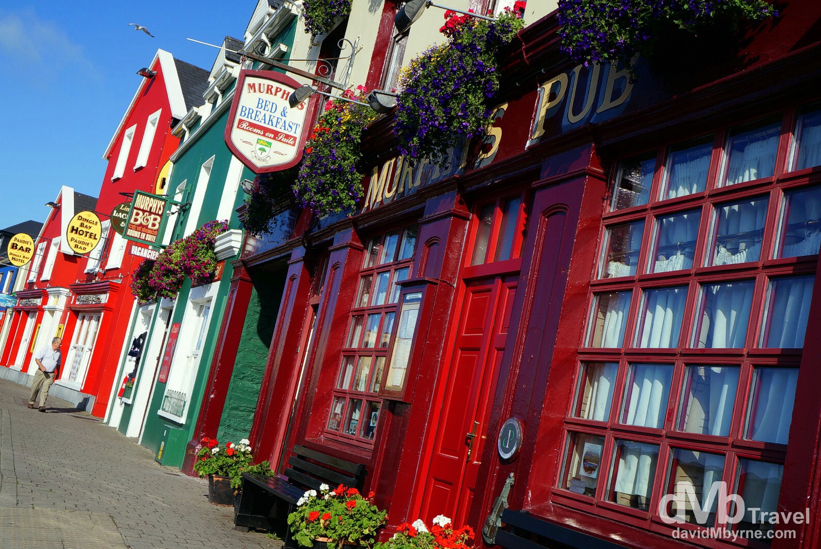 Strand Street, Dingle, Dingle Peninsula, Co. Kerry, Ireland. August 28, 2014.