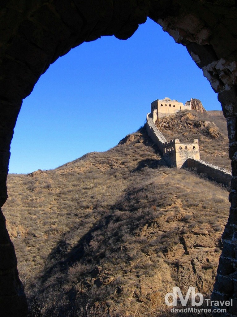 A section of The Great Wall at Jinshanling, China. February 17th, 2008.