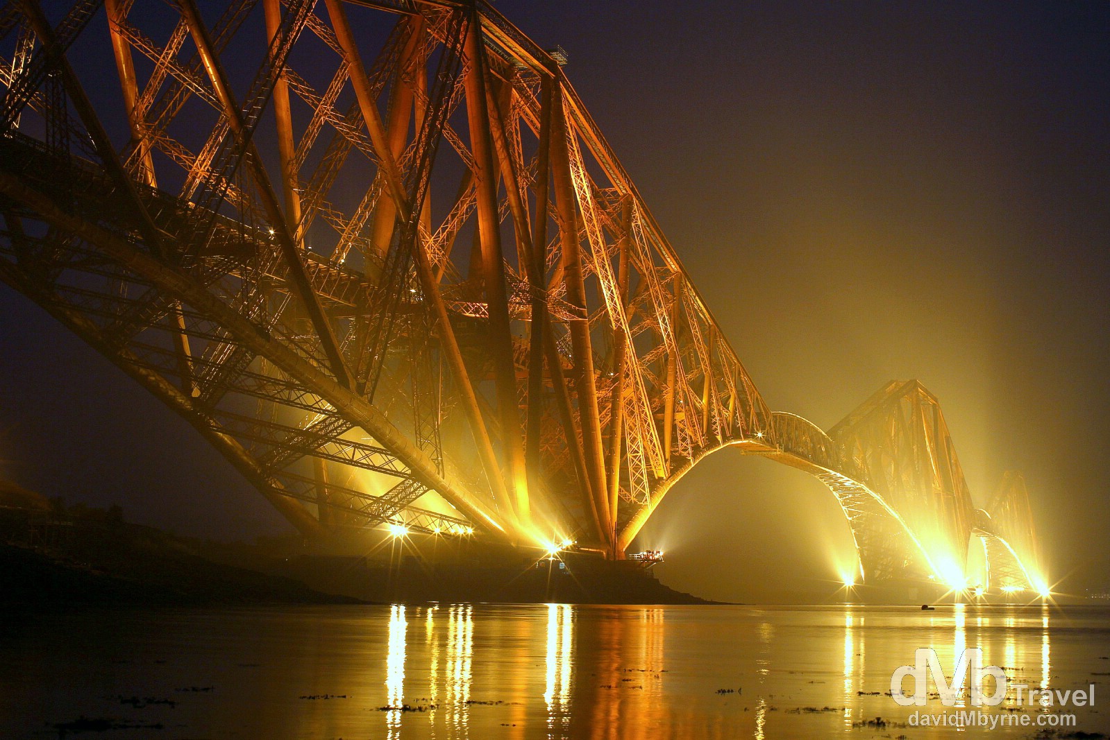Forth Rail Bridge crossing the Firth of Forth, Scotland. September 12, 2014.