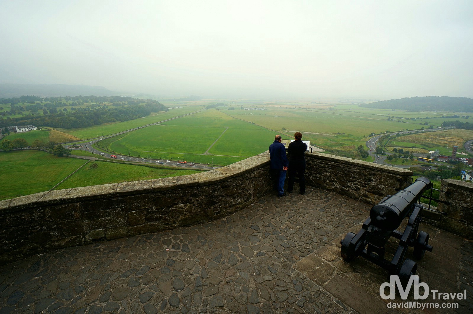Ladies' Lookout of Stirling Castle, Stirling, Scotland. September 12, 2014.