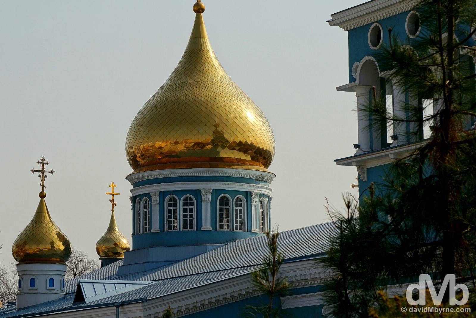 Assumption Cathedral in Tashkent, Uzbekistan. March 5, 2015.