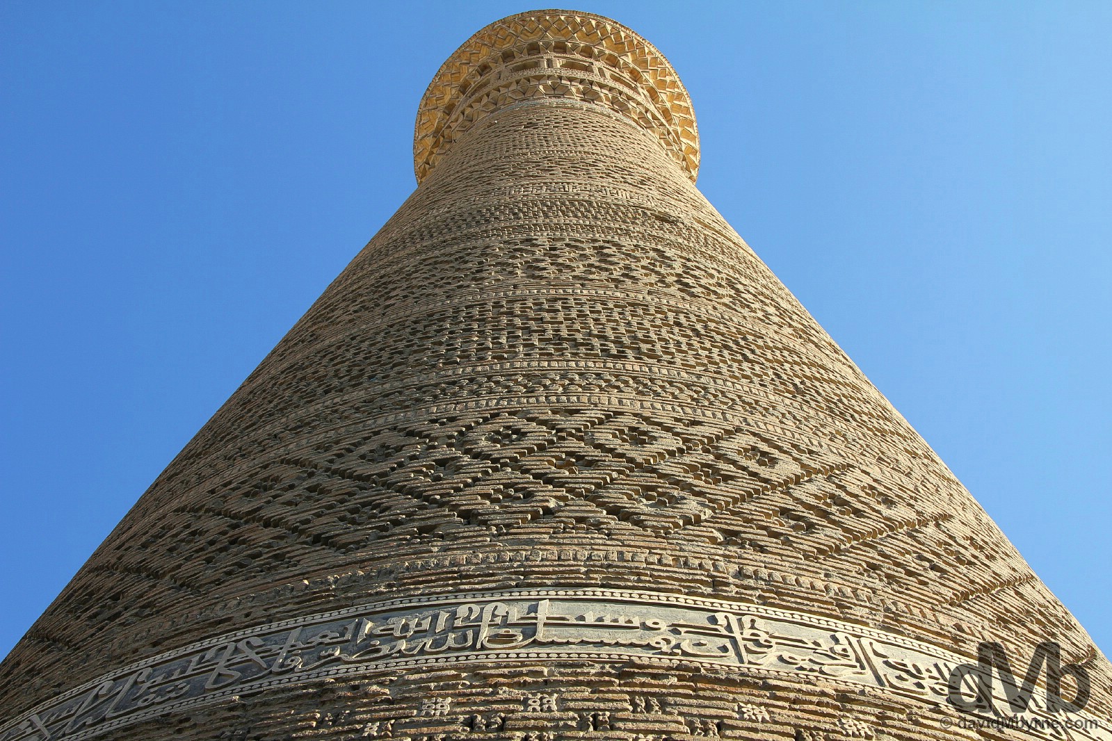 Kalon Minaret in Bukhara, Uzbekistan. March 11, 2015.