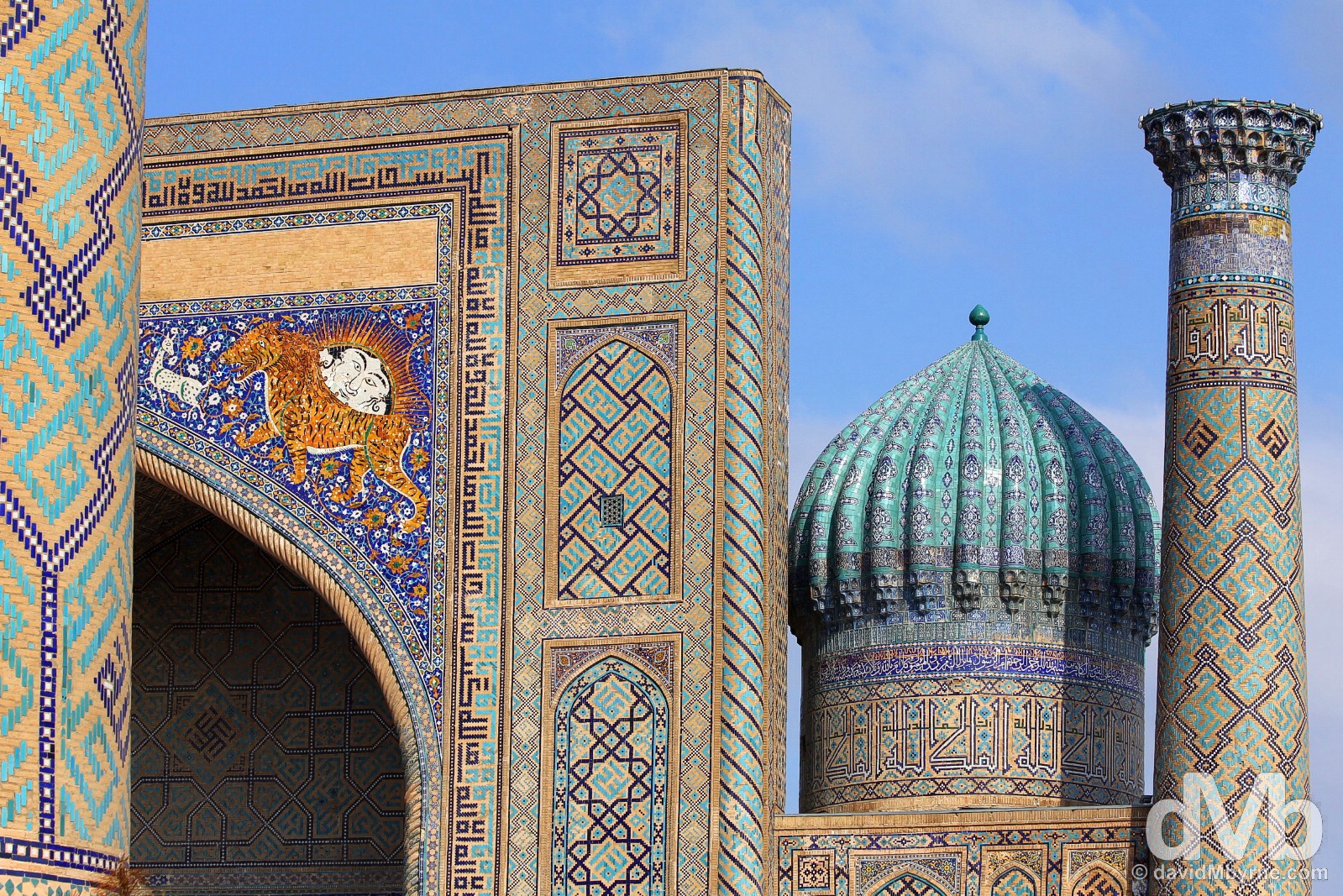 The Registan, Samarkand, Uzbekistan. March 8, 2015.
