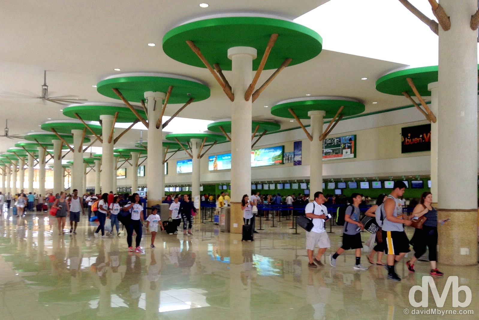 Punta Cana International Airport, Dominican Republic. May 29, 2015.