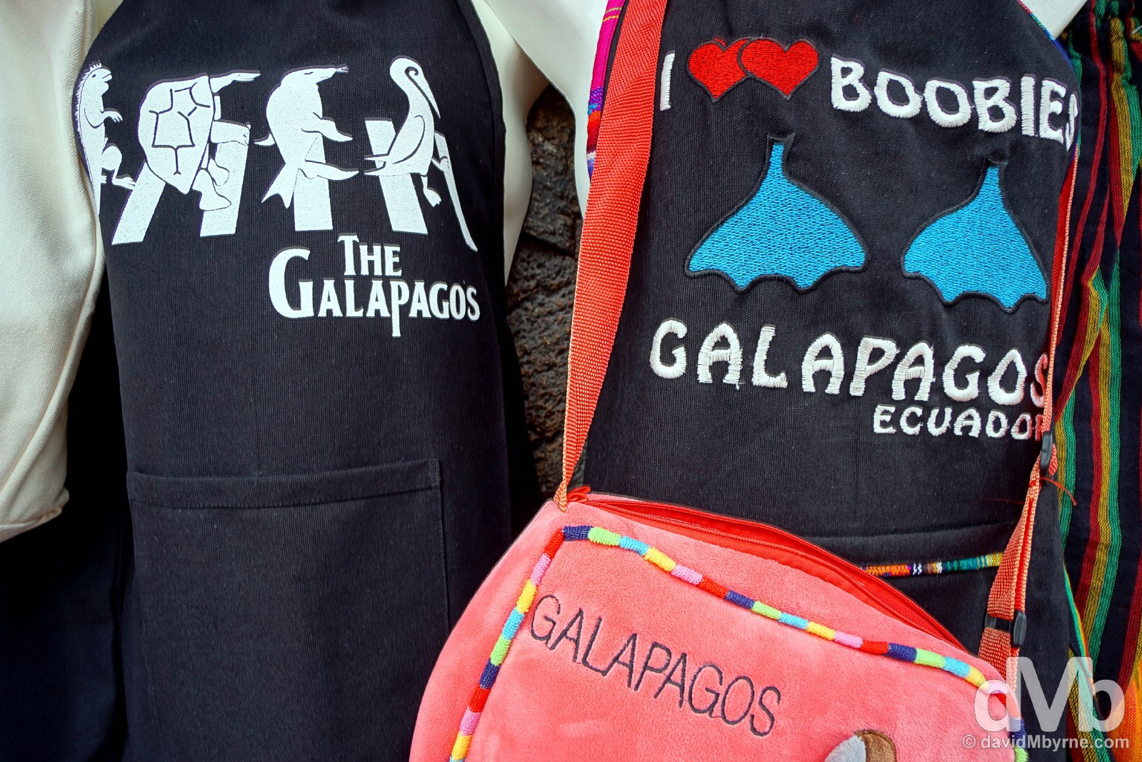 For sale in Puerto Ayora on Isla Santa Cruz, Galapagos, Ecuador. July 16, 2015.