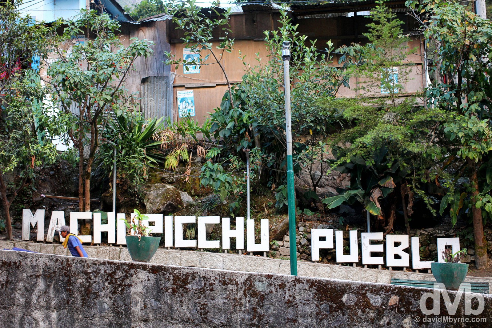 Machu Picchu Peublo/Aguas Calientes, Peru. August 14, 2015.