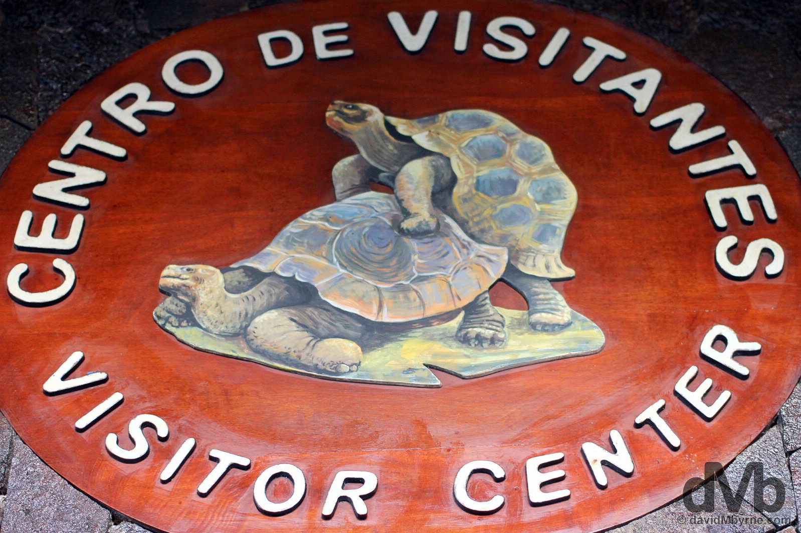 Visitor Center of the Tortoise Breeding Centre on Isla Isabela, Galapagos, Ecuador. July 19, 2015.