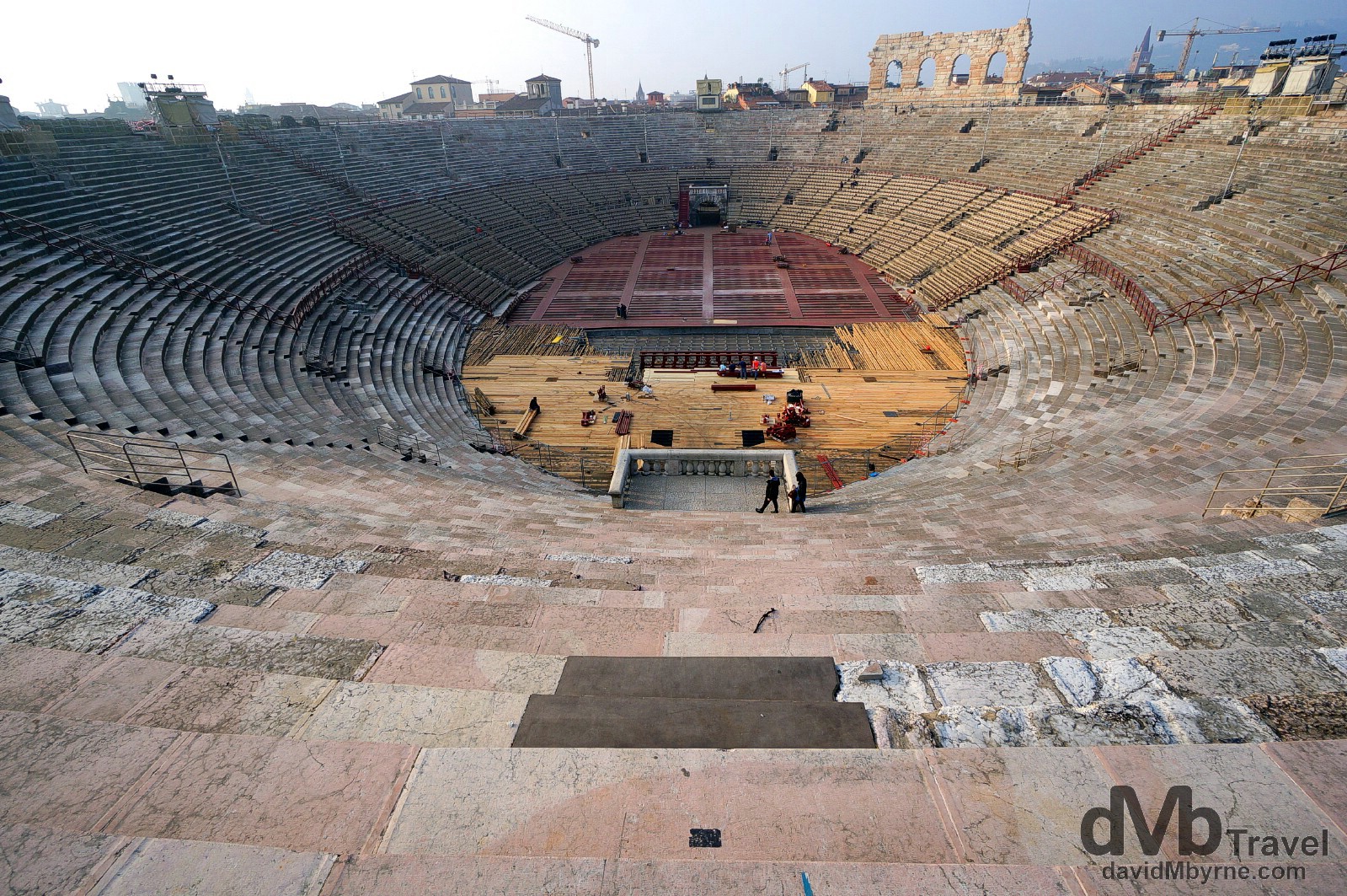 Arena di Verona in Verona, Italy. March 17, 2014.