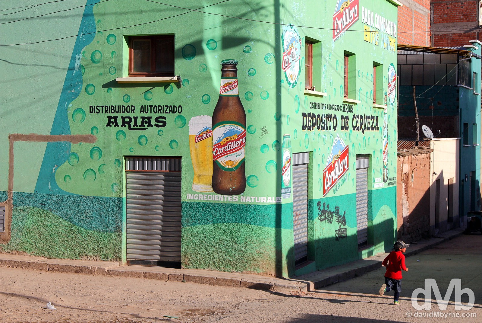 On the streets of Copacabana, Bolivia. August 23, 2015.