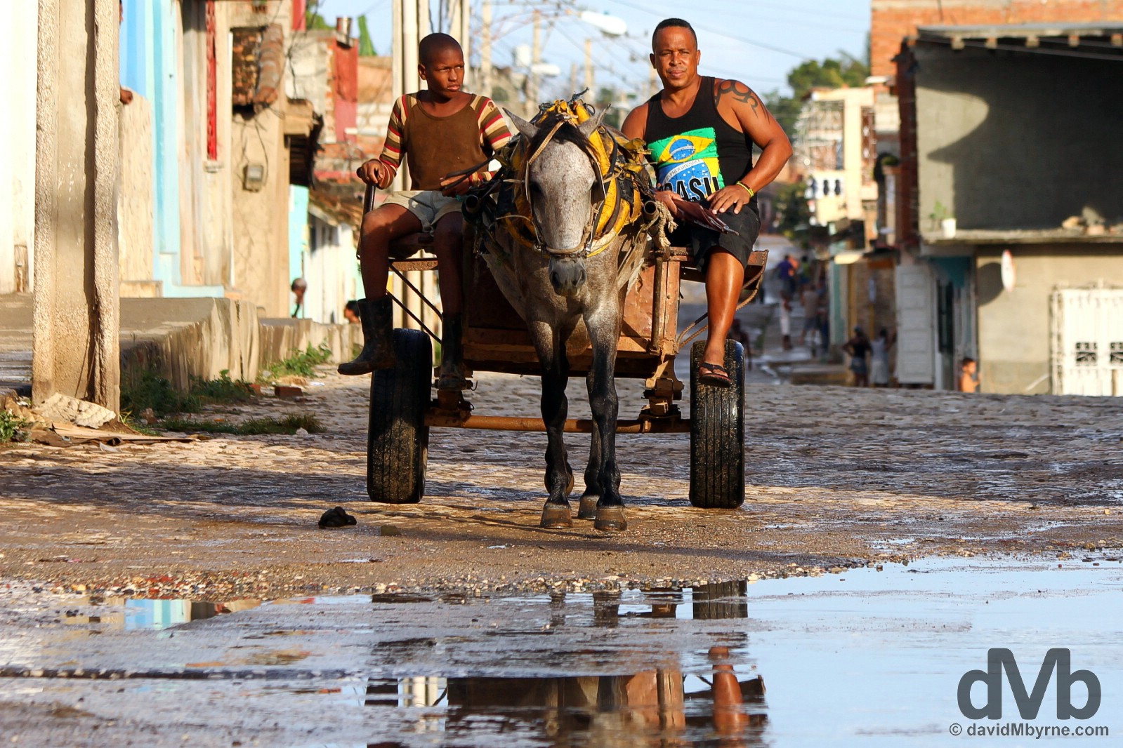 On the streets of Trinidad, Cuba. May 5, 2015.