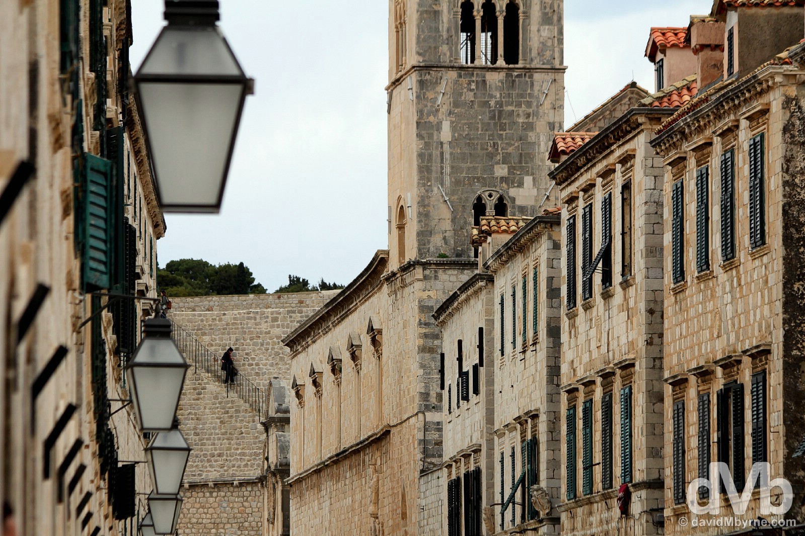 Palca, Old Town, Dubrovnik, Croatia. April 7, 2015.