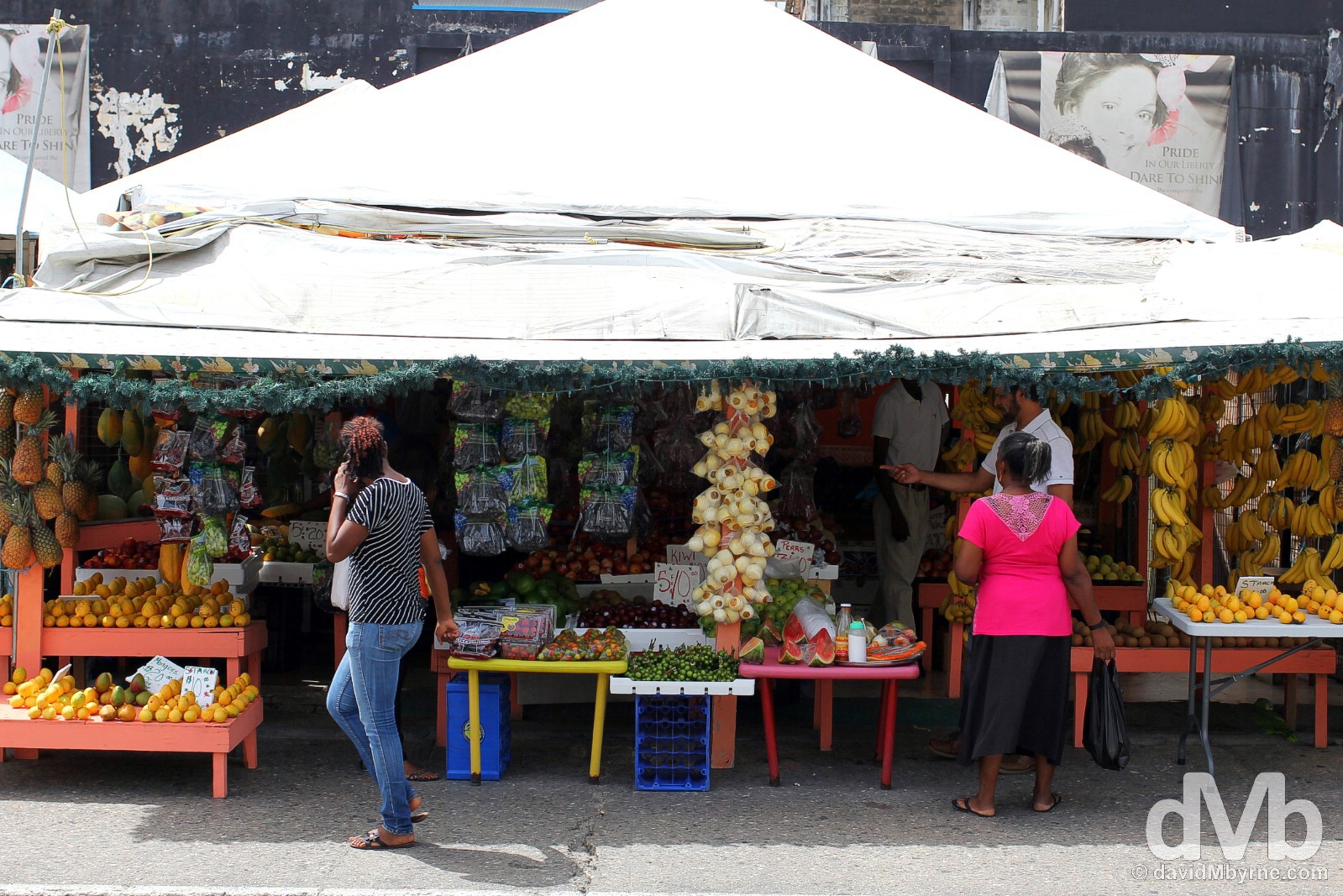 Port of Spain, Trinidad & Tobago, Lesser Antilles. June 18, 2015.