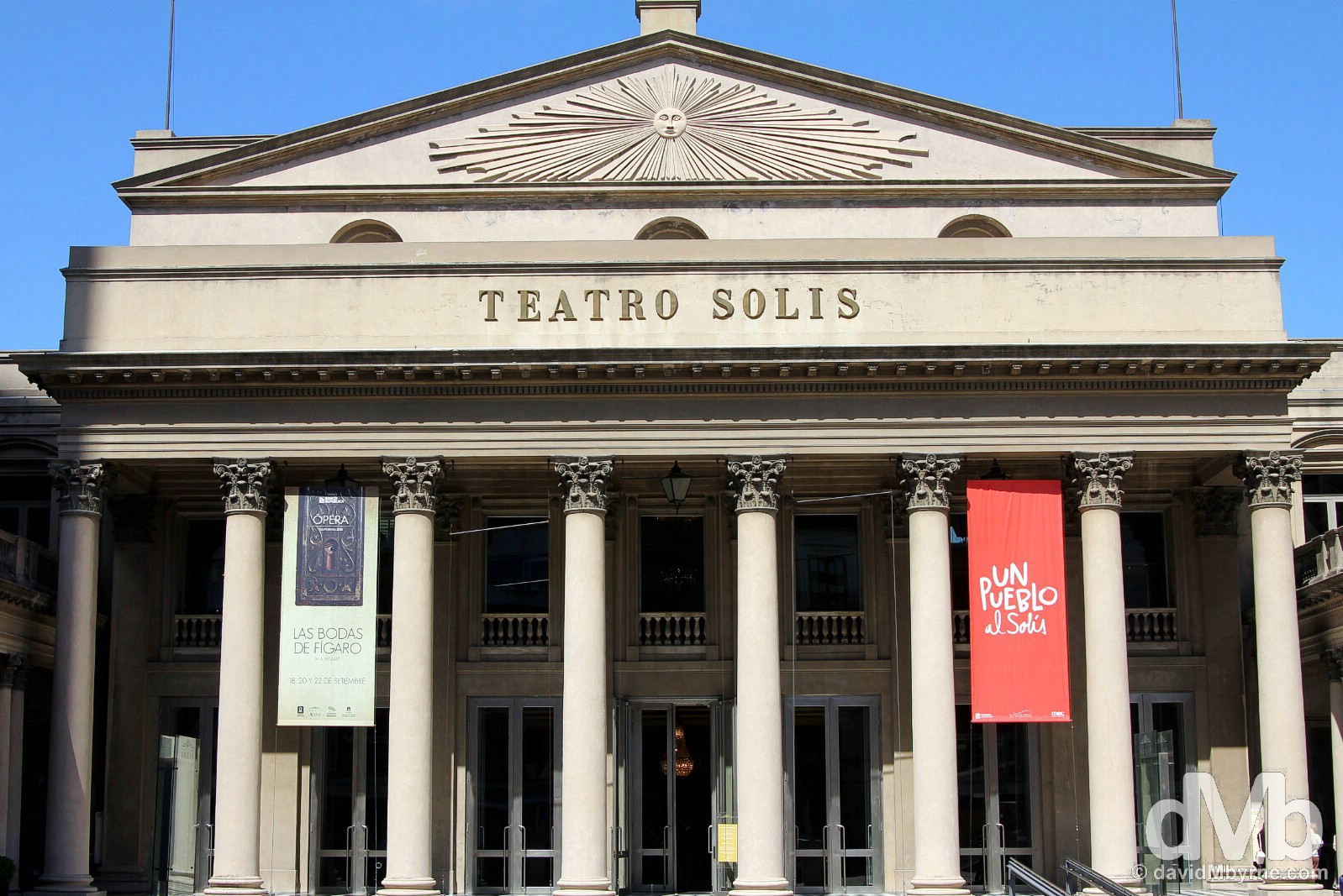 Teatro Solis, Montevideo, Uruguay. September 18, 2015.