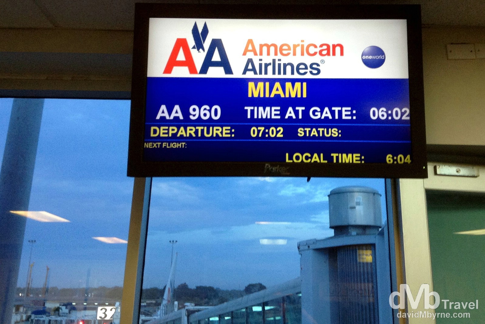 Waiting on flight AA960. Tocumen International Airport, Panama. July 2nd 2013. (iPod)