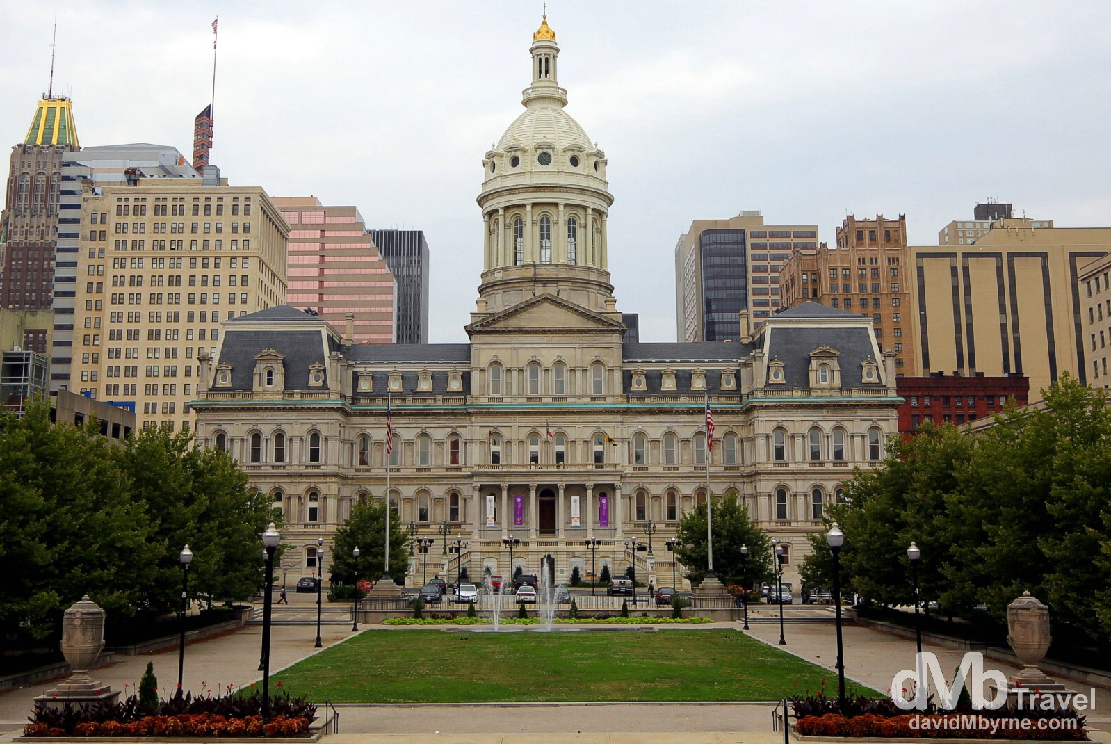 City Hall, Baltimore, Maryland, USA. July 9th 2013.