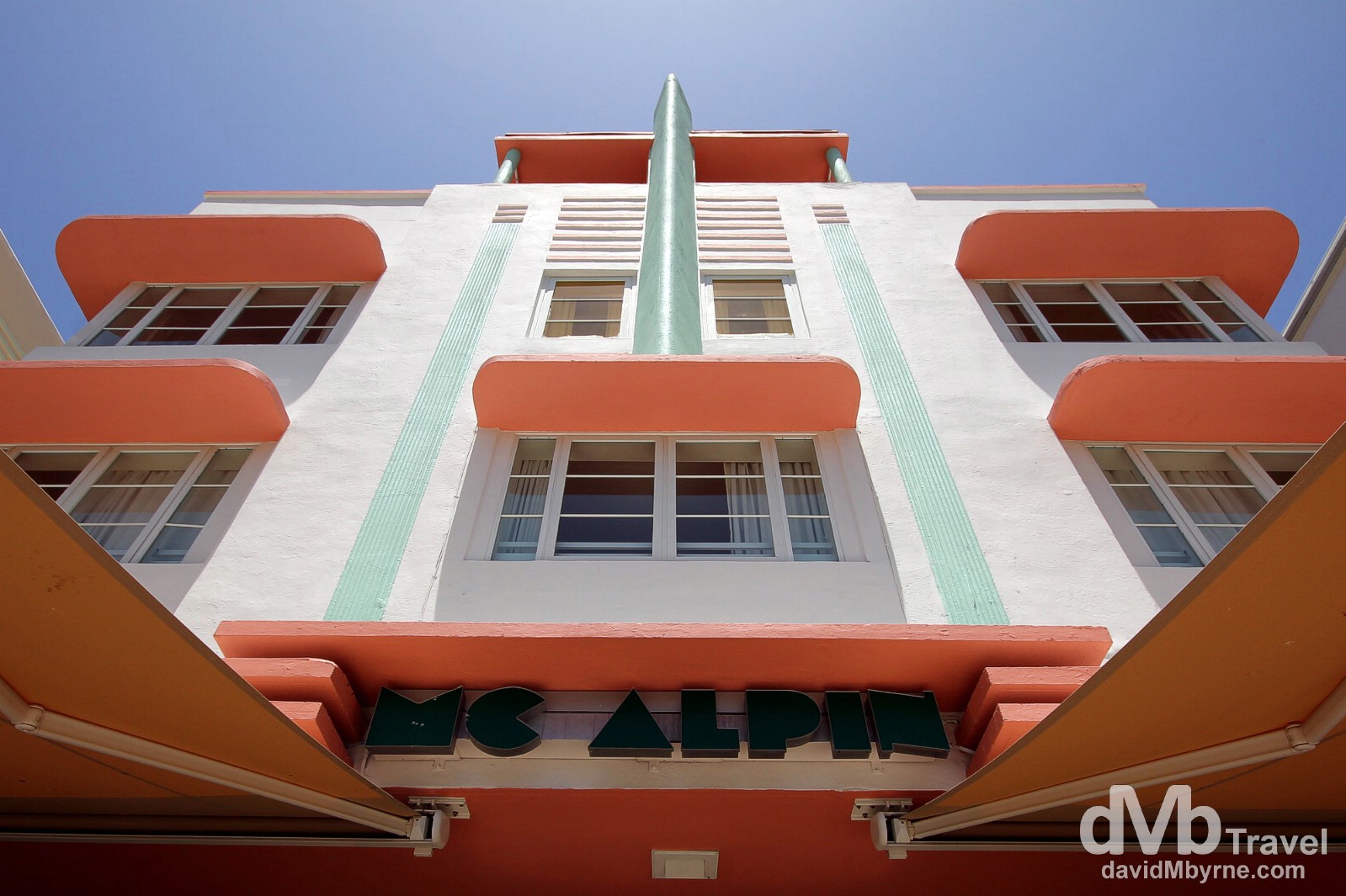 The Mc Alpin Hotel, Ocean Drive, Miami, Florida, USA. July 8th 2013. 