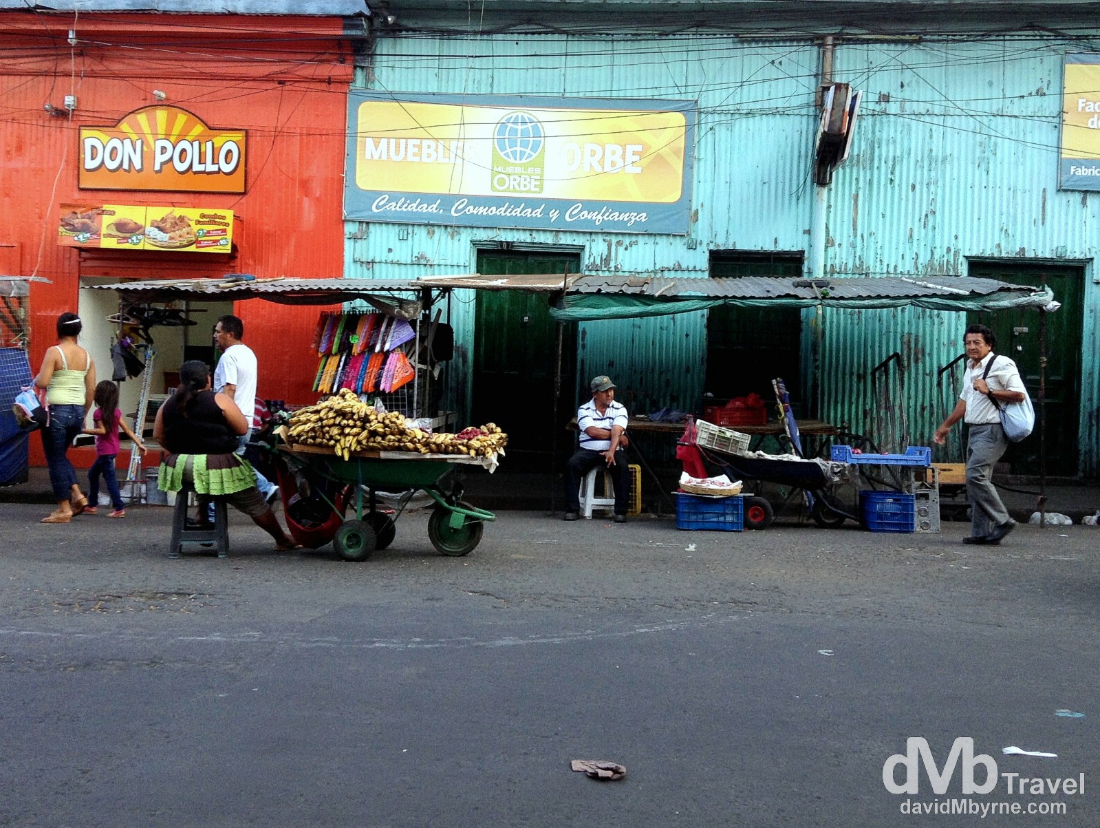 On the streets of San Salvador, El Salvador, Central America. June 2nd 2013 (iPod)