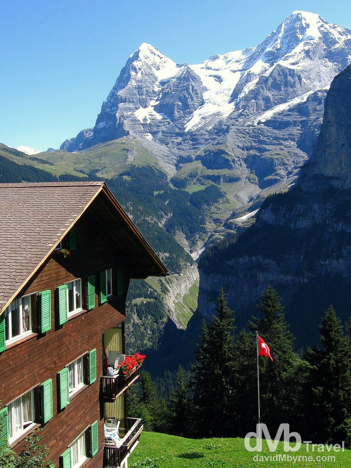 Mürren, Jungfrau region, Switzerland