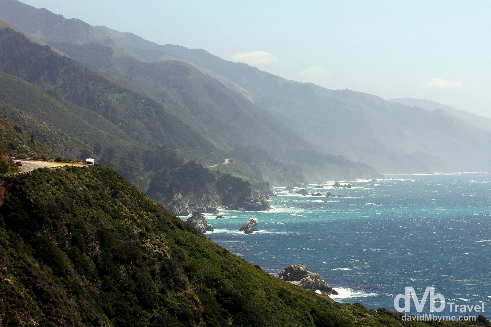 State Route 1/Pacific Coast Highway, California, USA. April 8th 2013.