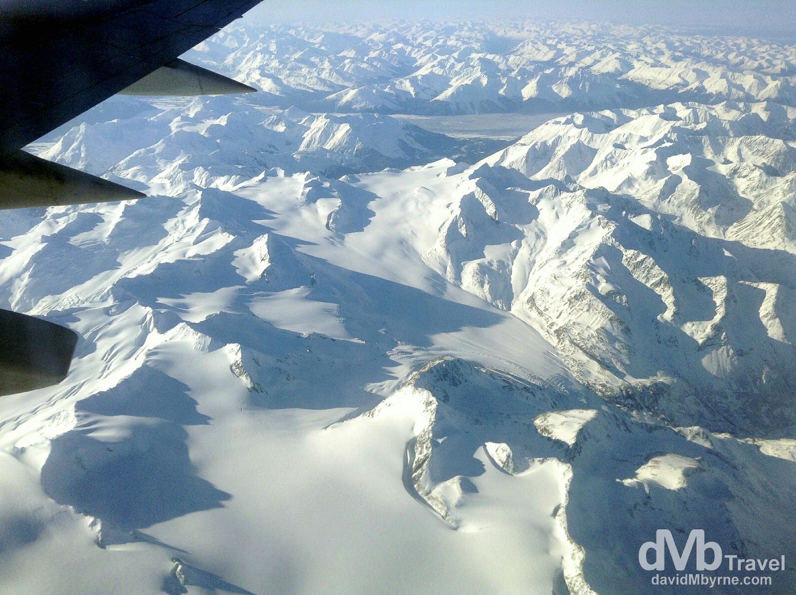 The mountains outside Anchorage, Alaska, as seen shortly after take-off from Alaska Airlines Flight 96 en route to Vancouver, British Columbia, Canada. March 19th 2013 (iPod)