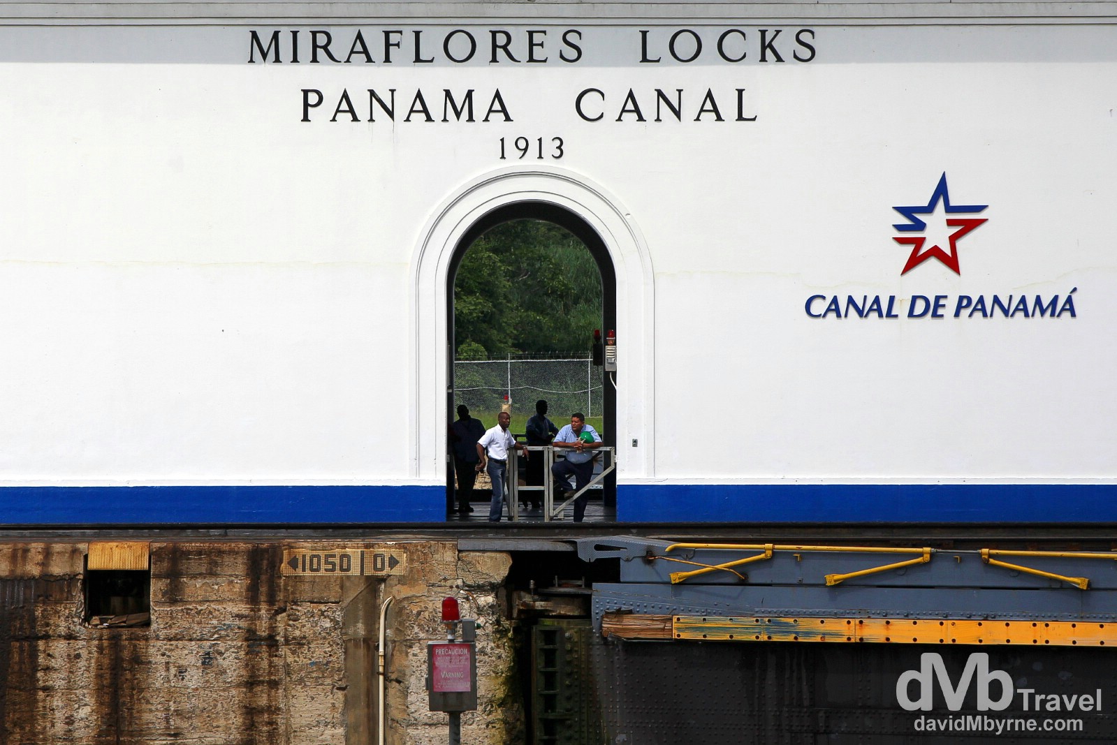 Miraflores Locks of the Panama Canal, Panama. July 1st 2013.