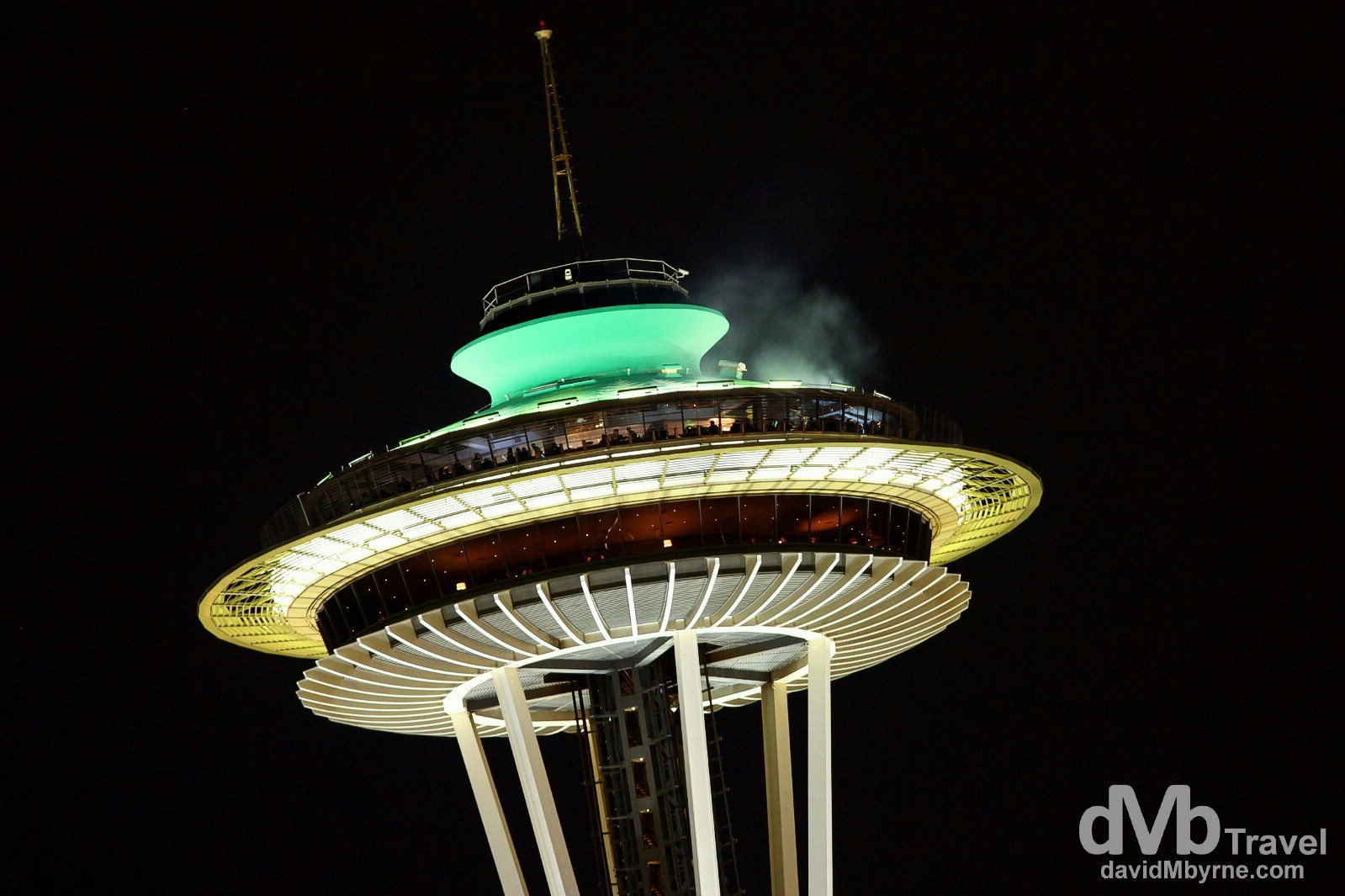 The Space Needle, Seattle, Washington, USA. March 24th 2013.