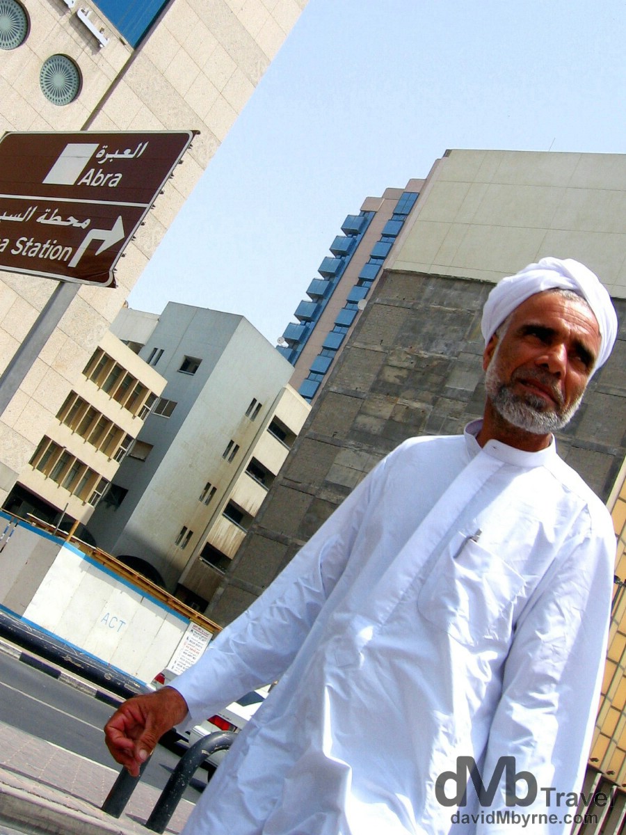 On the streets of the Deira district of Dubai, United Arab Emirates. April 7th, 2008.