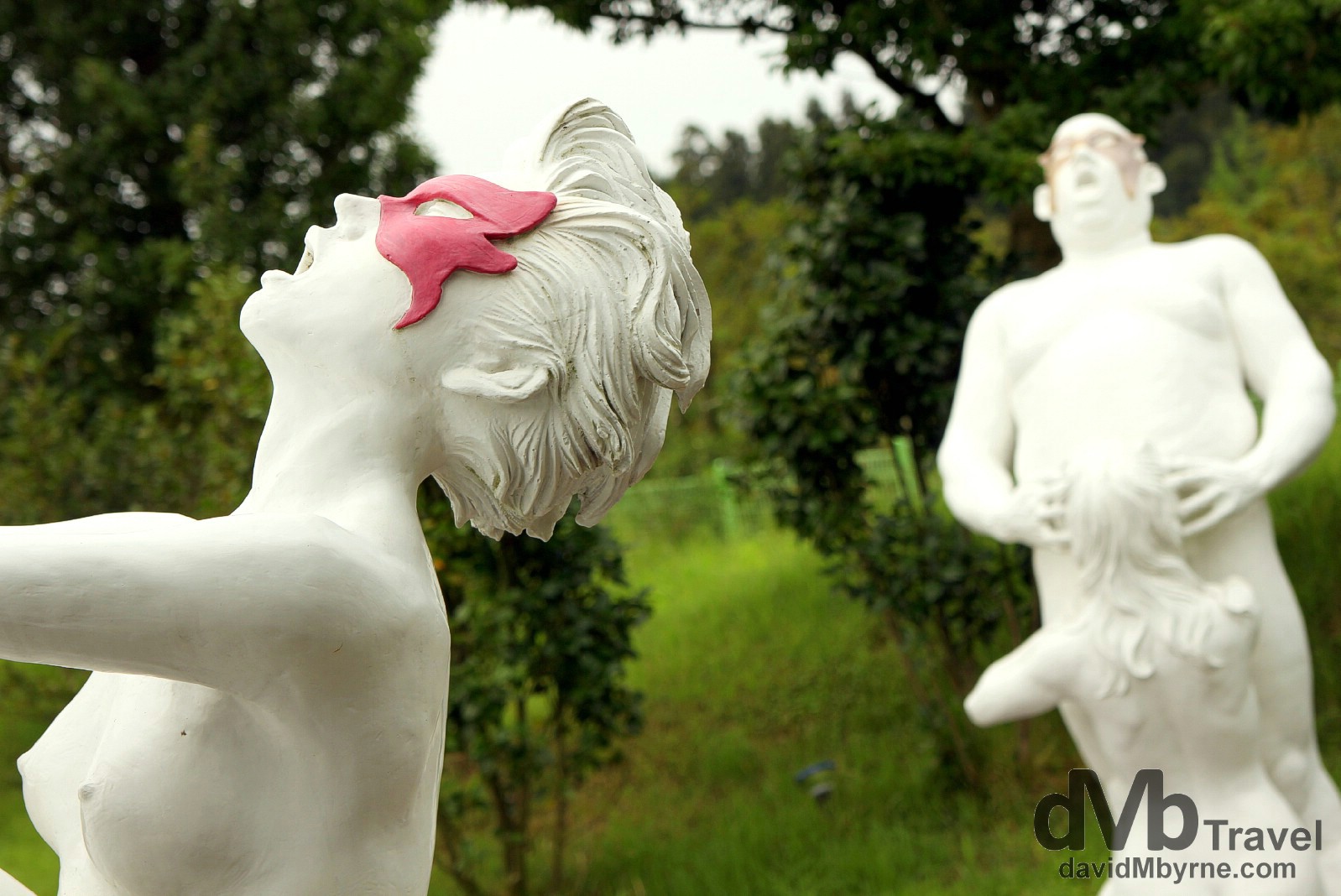 Sculptures in Love Land, Jeju-do, South Korea. July 17th, 2011